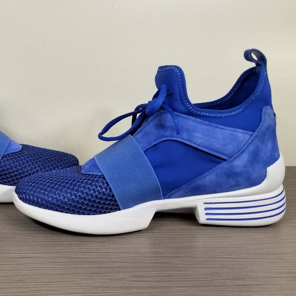 Kendall & Kylie Braydin High Top Sneaker, Blue, Womens Size 7 - Picture 6 of 10